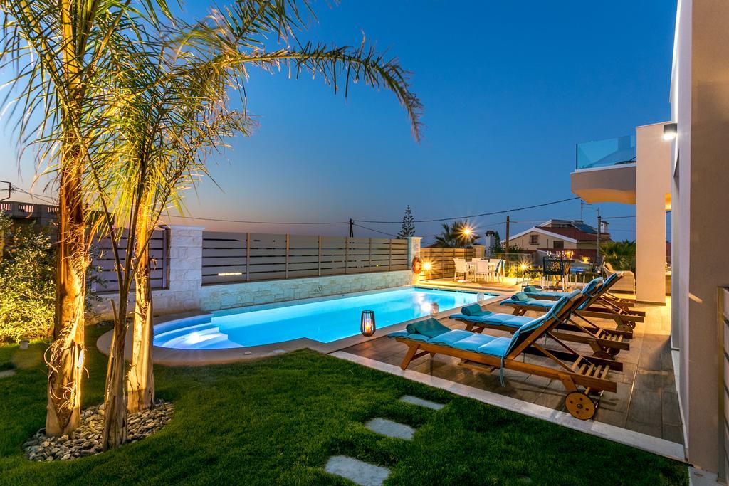 Superior Villa Marina Mare Sauna Hammam Nea Kydonia  Ngoại thất bức ảnh